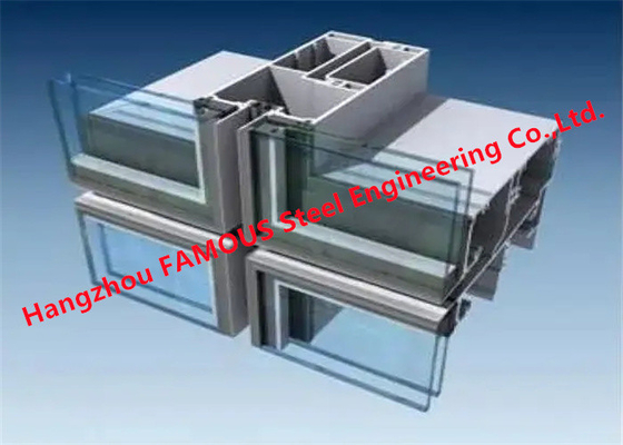 Cina Modulare isolato laminato ha messo il rivestimento in unità di vetro della parete divisoria PVDF della facciata fornitore