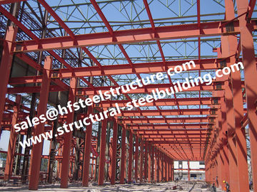 Cina Costruzioni d'acciaio industriali del tetto del metallo con le porte e Windows sulla parete fornitore