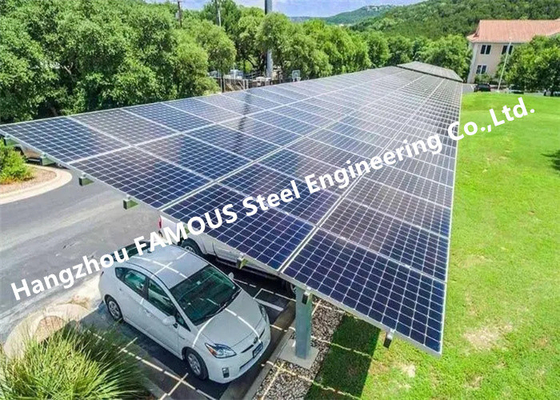Cina La struttura di produttore d'energia ha anodizzato i Carports solari di alluminio di PV del pannello fotovoltaico fornitore