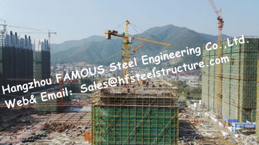Cina Trattamento di superficie galvanizzato caldo pre costruito incorniciato scheletro strutturale delle costruzioni d'acciaio fornitore