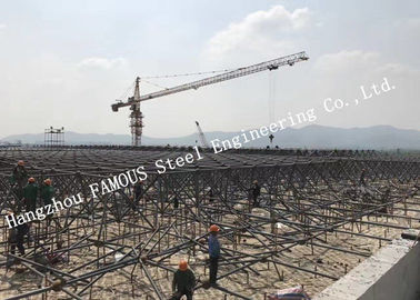 Cina Costruzioni d'acciaio prefabbricate industriali con il trattamento di superficie galvanizzato immerso caldo fornitore