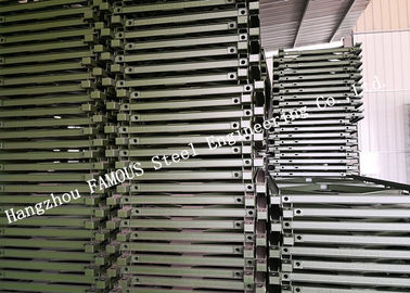 Porcellana Tipo d'acciaio prefabbricato a senso unico costruzione del ponte Bailey 321 della singola portata di progettazione fornitore