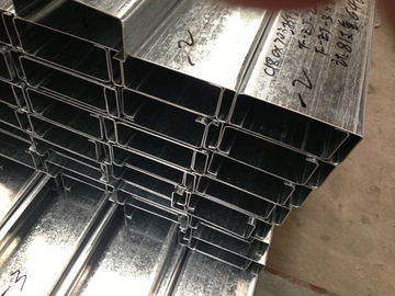 Cina Q235 Q345 ha galvanizzato la C ed i Purlins d'acciaio di Z con 275g/m2 zincano lo spessore di rivestimento fornitore