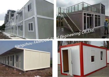 Cina La costruzione prefabbricata moderna vivente piegante si dirige la casa integrata modulare del pavimento di G +1 per il campo di lavoro o l'ufficio del sito fornitore