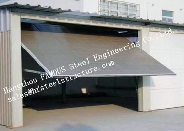 Cina Eleganza contemporanea attuale delle porte industriali di alluminio moderne del garage con le linee lucide fornitore