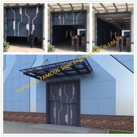 Cina Pannello verticale della porta sezionale dell'ascensore che solleva porta sezionale industriale per uso del garage fornitore