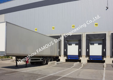 Cina Guarnizione sezionale del magazzino del tessuto del PVC che di sollevamento le porte industriali del garage con le operazioni a distanza fornitore