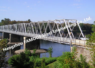 Cina Ponte Bailey d'acciaio di superficie galvanizzato temporaneo di rendimento elevato con capacità dell'onere gravoso fornitore