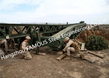 Cina Applicazione temporanea dei militari del ponte Bailey della struttura d'acciaio dell'installazione facile fornitore