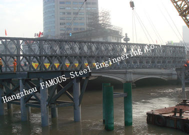 Cina Durata della vita lunga pre costruita di affaticamento di capacità pesante d'acciaio modulare del ponte Bailey di Q345B fornitore