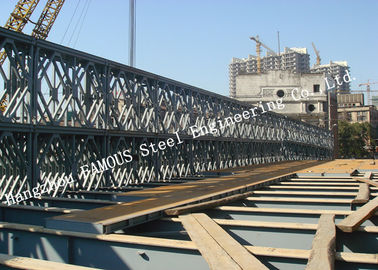 Cina Lo stile moderno ha prefabbricato il trattamento di superficie galvanizzato ponte Bailey d'acciaio modulare fornitore