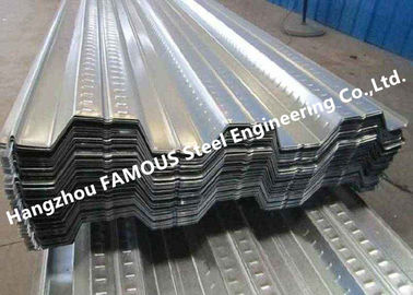 Cina Decking composito del pavimento del metallo e strato galvanizzato di Decking del pavimento d'acciaio ondulati fornitore