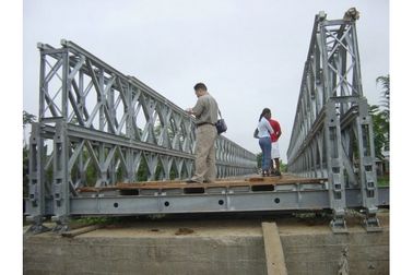 Cina Ponte Bailey d'acciaio su misura di stabilità della piattaforma del legname/ponte d'acciaio portatile CB100, CB200 fornitore