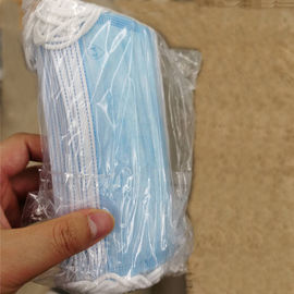 Cina Materiale non tessuto maschera di protezione eliminabile di Earloop di 3 pieghe fornitore