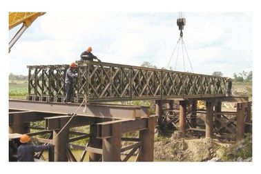 Cina Morden ha galvanizzato/ponte Bailey di saldatura dell'acciaio per costruzioni edili con supporto di metalli pesanti fornitore