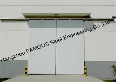 Cina Industriale di vetro su misura della lega di alluminio che fa scorrere la polvere delle porte del garage ricoperta fornitore