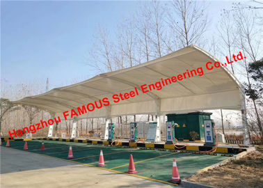 Cina Carport strutturale su misura di parcheggio dell'automobile della membrana leggera fornitore