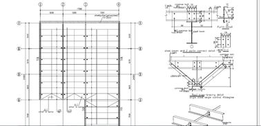 Cina Modellistica della progettazione strutturale della tettoia del metallo del modellatore della struttura d'acciaio dei progetti tecnici fornitore