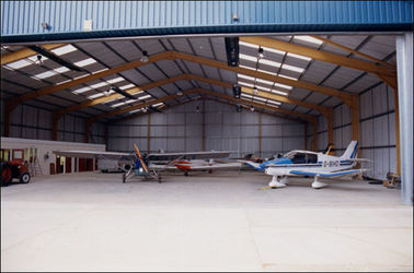 Porcellana Costruzioni facili del hangar per aerei di espansione fornitore