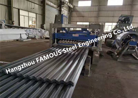 Cina 180 tonnellate hanno galvanizzato i membri di struttura della lamiera di acciaio di colore e dell'acciaio di Q345b fornitore