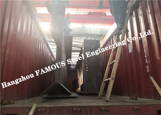 Cina montaggio strutturale del ponte di capriata dell'acciaio di 1500t ASTM A588 Corten esportato verso Oceania fornitore