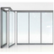 Installazione facile della parete del divisore in vetro di rettangolo con l'alta trasparenza fornitore
