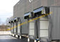 Porte commerciali del PVC con la guarnizione di gomma piegante per uso scaricante logistico della piattaforma fornitore