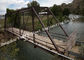 Ponte di capriata d'acciaio galvanizzato portata lunga di trattamento di superficie Outlooking strutturale moderno fornitore