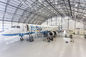 Impermeabilizzi il hangar per aerei prefabbricato isolato della struttura d'acciaio per uso privato fornitore