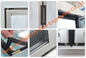 Il frigorifero Goor di vetro per la multi piattaforma inserisce la porta di vetro del refrigeratore del frigorifero fornitore