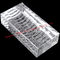 mattone di cristallo decorativo costruzione solida del blocchetto di vetro di 200x100x50mm della chiara fornitore