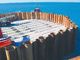 Tubi d'acciaio standard di ASTM A252 che accatastano i tubi per le costruzioni porto/del ponte fornitore