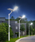 9W 60W ad iluminazione pubblica alimentata solare commerciale pali con il doppio braccio fornitore