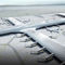Strutture su ordinazione del tessuto e terminali di aeroporto e costruzioni leggeri d'acciaio del hangar per aerei fornitore