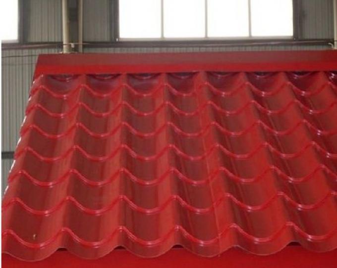 Macchina d'acciaio 6.5KW di formazione di strato del tetto del pannello delle mattonelle e di parete di tetto 1