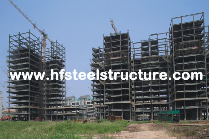 Costruzioni d'acciaio commerciali galvanizzate Designe modulari prefabbricate con acciaio laminato a freddo 0