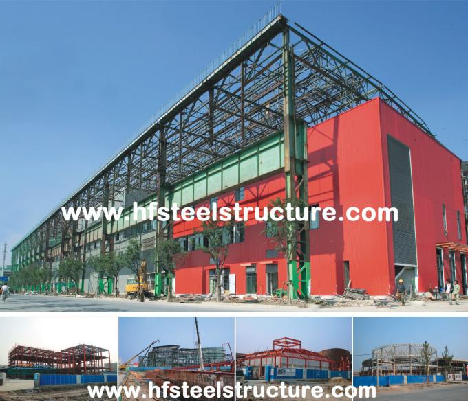 Le costruzioni d'acciaio commerciali industriali del centro commerciale raccolgono la tecnologia specializzata 6