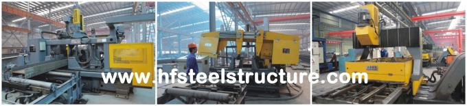 Industriale prefabbricato su ordinazione Q235, costruzione d'acciaio multipiana di stoccaggio d'acciaio Q345 12