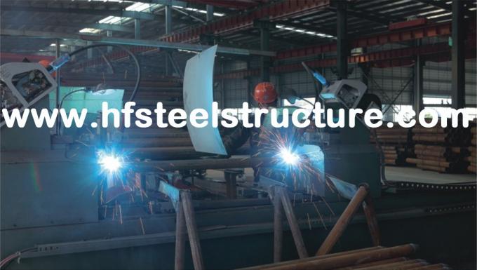 Industriale prefabbricato su ordinazione Q235, costruzione d'acciaio multipiana di stoccaggio d'acciaio Q345 11