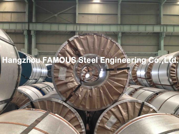 Montaggio d'acciaio della bobina di galvanizzazione ad alta resistenza del piatto d'acciaio con ASTM/JIS 5
