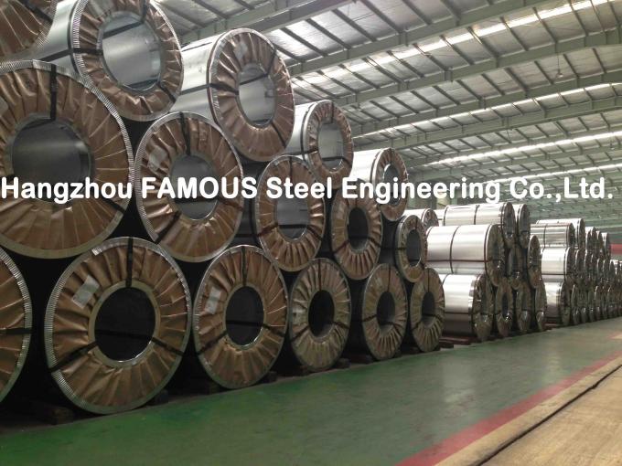 Bobine d'acciaio galvanizzata del materiale da costruzione del metallo spessore di 2.0mm - di 0.2mm su misura 8