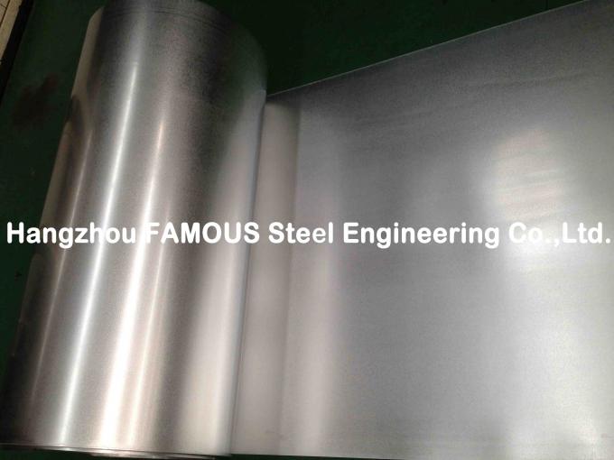 Il tetto d'acciaio della costruzione ha ondulato la bobina d'acciaio galvanizzata substrato dello strato con ASTM 1