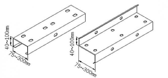 Montaggio ed esportazione di forma d'acciaio del Purlin C Z con l'en GB di ASTM AS/NZS 0