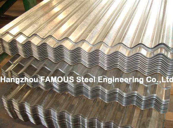 Il tetto del metallo di rendimento elevato riveste il rivestimento dello zinco per la costruzione d'acciaio 0