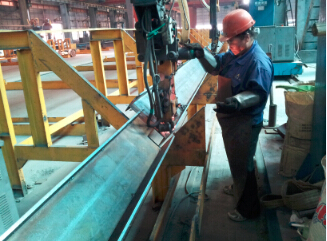 Sezione d'acciaio commerciale pre costruita delle costruzioni Q345B H 5