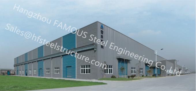 Progettazioni strutturali d'acciaio di ingegneria civile dell'officina per i montaggi 10
