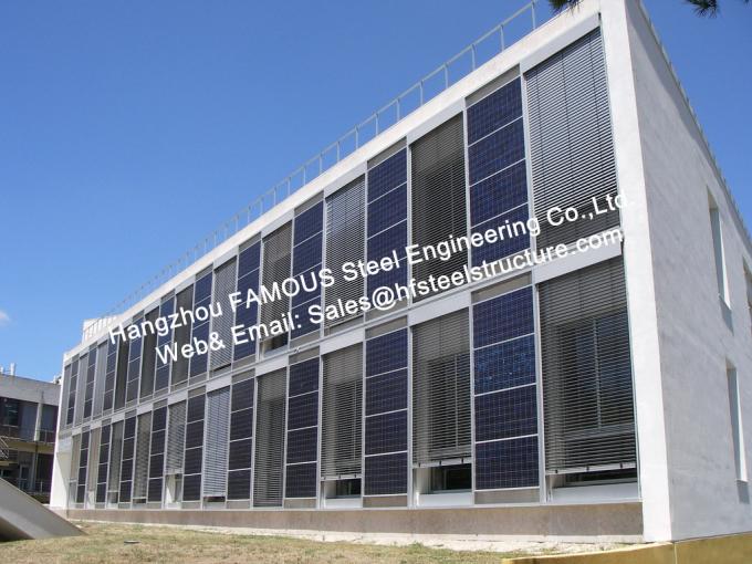 Parete divisoria di vetro integrata dei moduli solari fotovoltaici di Fatades con la componente del monocristallo 1