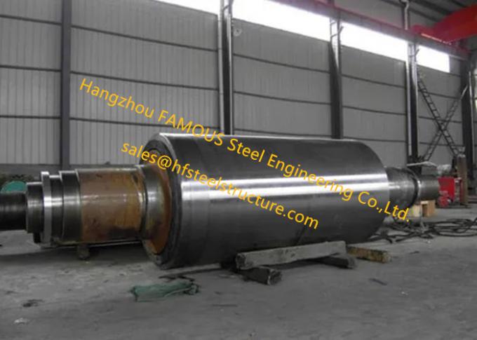 Il rullo funzionante forgiato ad alta resistenza del metallo della colata del rullo del lavoro d'acciaio fa domanda per la fabbrica d'acciaio 1