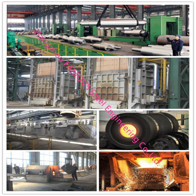 Rulli forgiati caldi del lavoro di 20CrNiMo 40cr per uso industriale del rullo d'acciaio del trasportatore del laminatoio 0