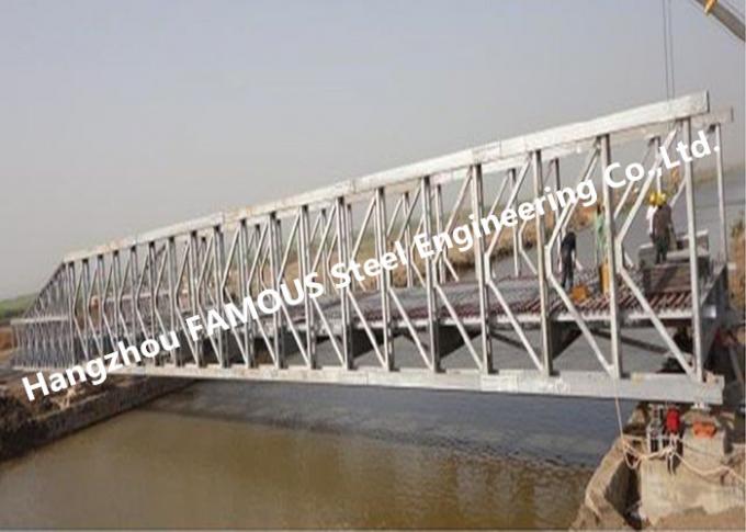 Costruzione strutturale della capriata della cassaforma dei multi della portata ponti Bailey d'acciaio a senso unico della trave a scatola 0